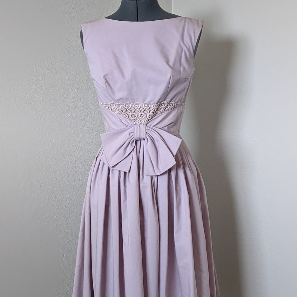 Gigi Young New York 1950s Dress with Bow